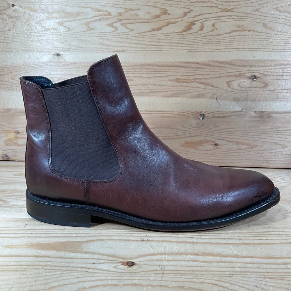 Thursday Boot Co. Cavalier Chelsea Boots Men’s 14 Dark Brown Mahogany Leather